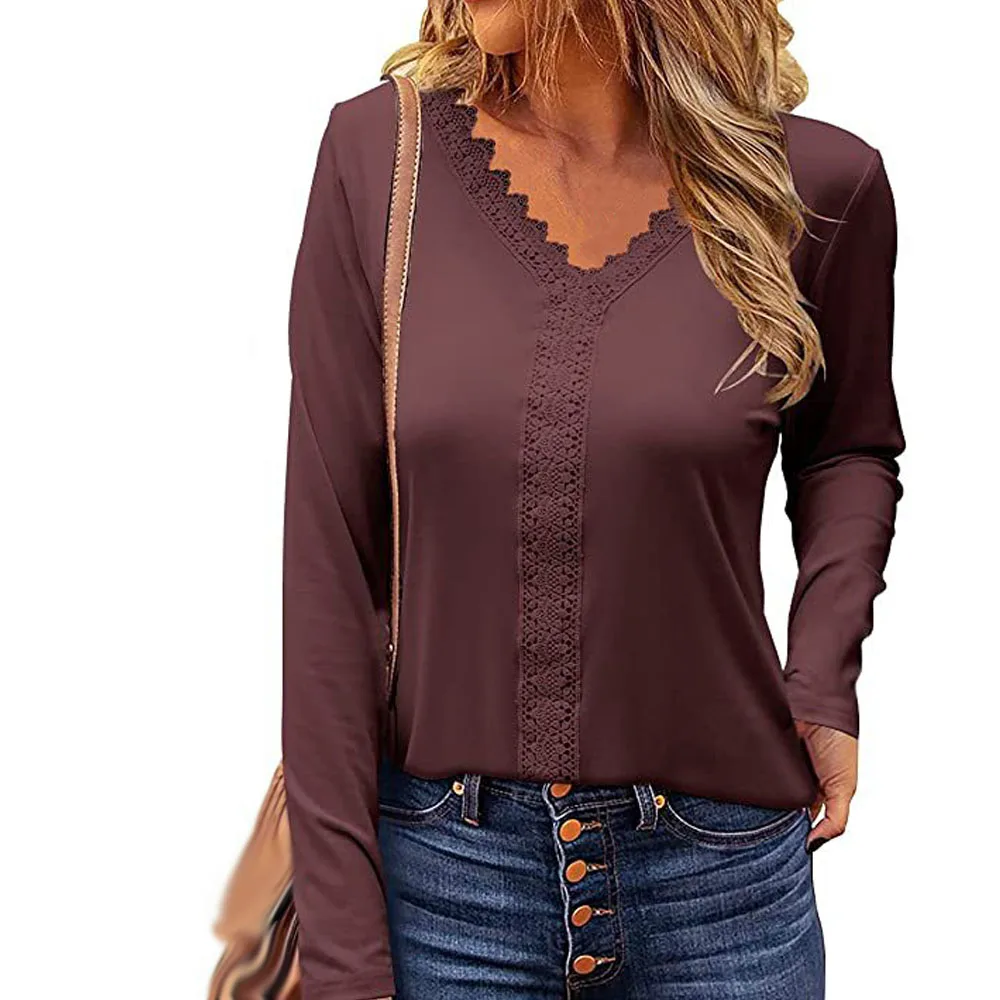 

2021 Women Long Sleeve T Shirt Fashion Retro Ladies Clothes Plus Size Female Tops