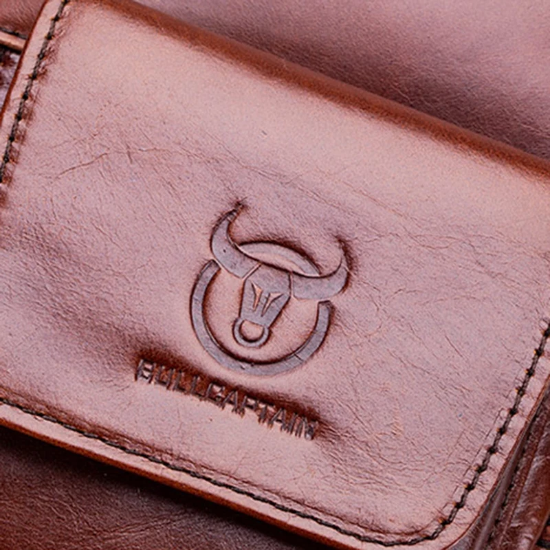Bullcaptain, натуральная кожа, мужская сумка-мессенджер, мужская сумка на плечо, Повседневная сумка через плечо, модная мужская сумка, Мужская нагрудная сумка