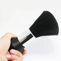 professional soft black neck face duster brushes barber hair clean hairbrush salon cutting hairdressing styling makeup tool