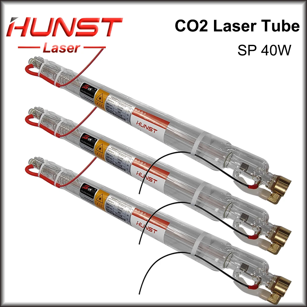 Hunst SP 40W Co2 Laser Tube Diameter 55mm Laser Lamp Length 700mm Laser Tube For Laser Engraving Cutting Machine enlarge