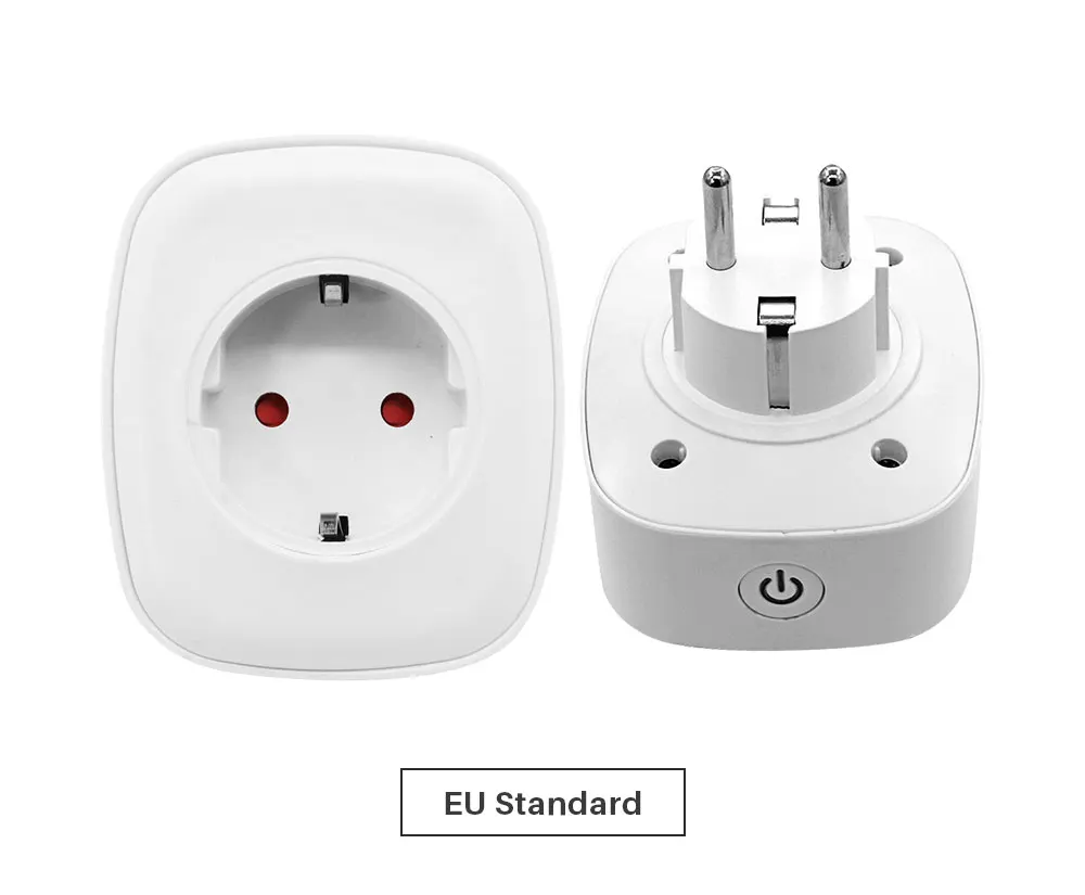 Умный WiFi штепсельная розетка мультирозеточный US EU с контролем энергии дистанционного Управление умный выбор времени работает с Alexa и Google Assistant