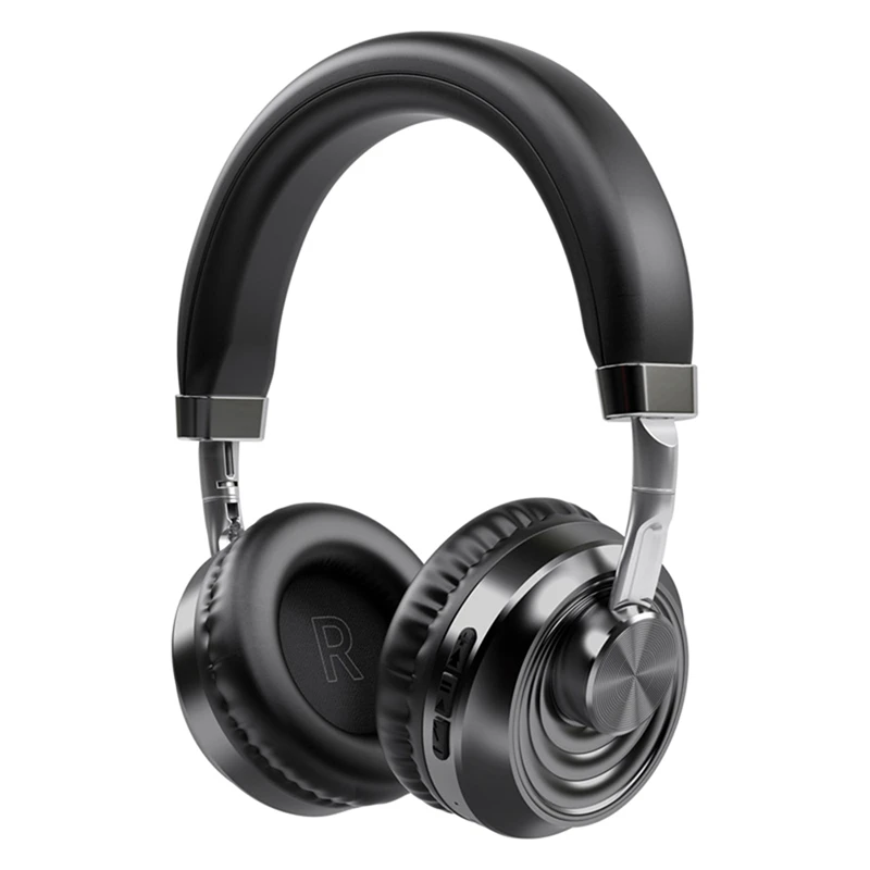 

HFES Head-Mounted Wireless Headset Metal Bluetooth 5.0 Headset with 15Pcs Miniature Paint Brush Detail Paint Brushes Set