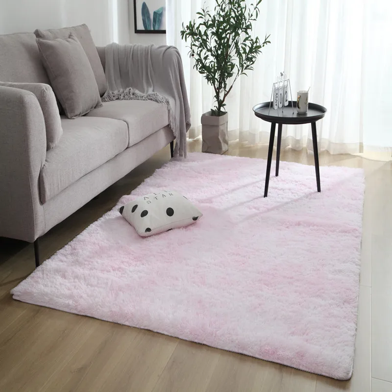 

Soft Velvet Plush carpet Children Bed Room Fluffy Floor Carpets Thick Carpet for Living Room Window Bedside Home Decor Rugs