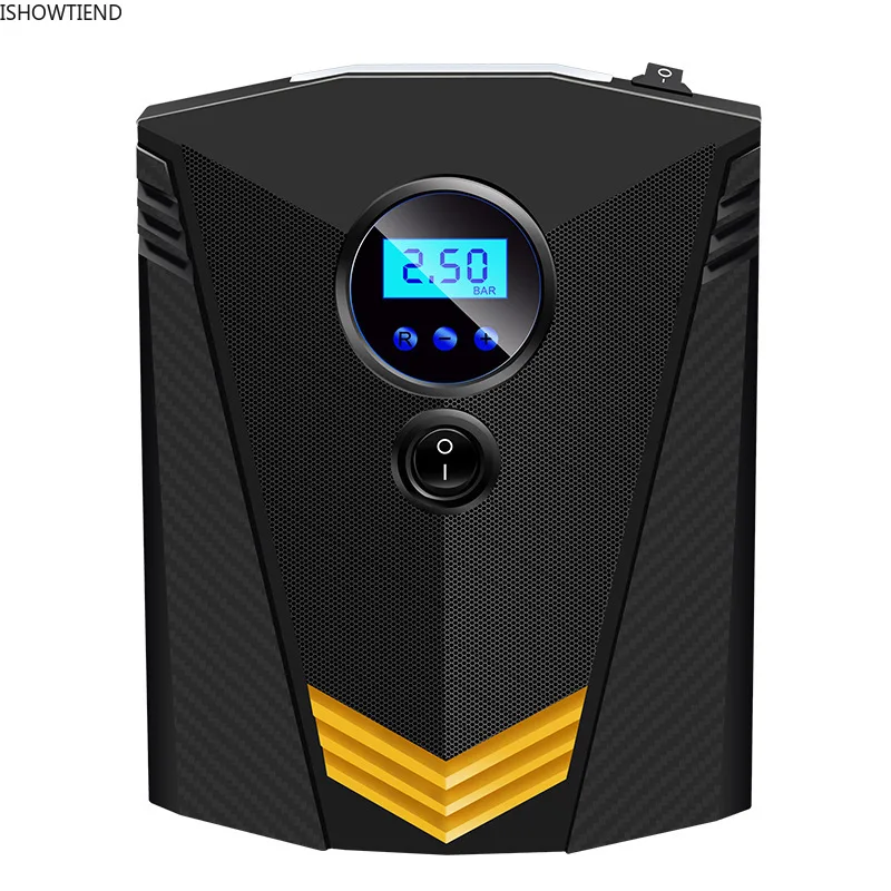 

Портативный автомобильный насос для шин компрессор Авто воздушный насос DC 12 В насос для шин 150 Psi электрические насосы светильник кие автомо...