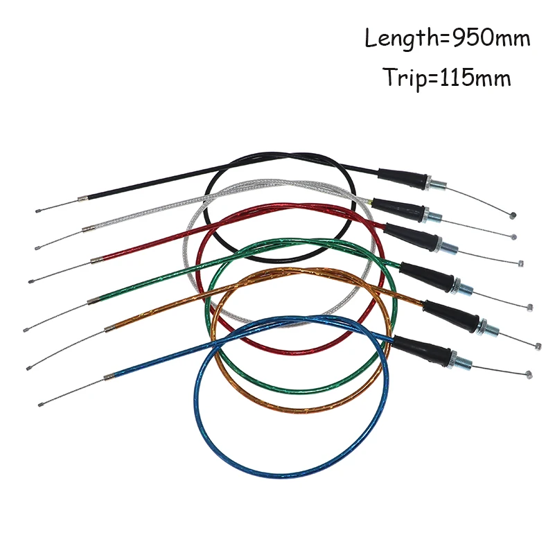 Motorcycle Gas Throttle Cable Wire Line For Pit Dirt Bike Motocross XR50 CRF50 CRF70 KLX 110 125 SSR TTR BBR