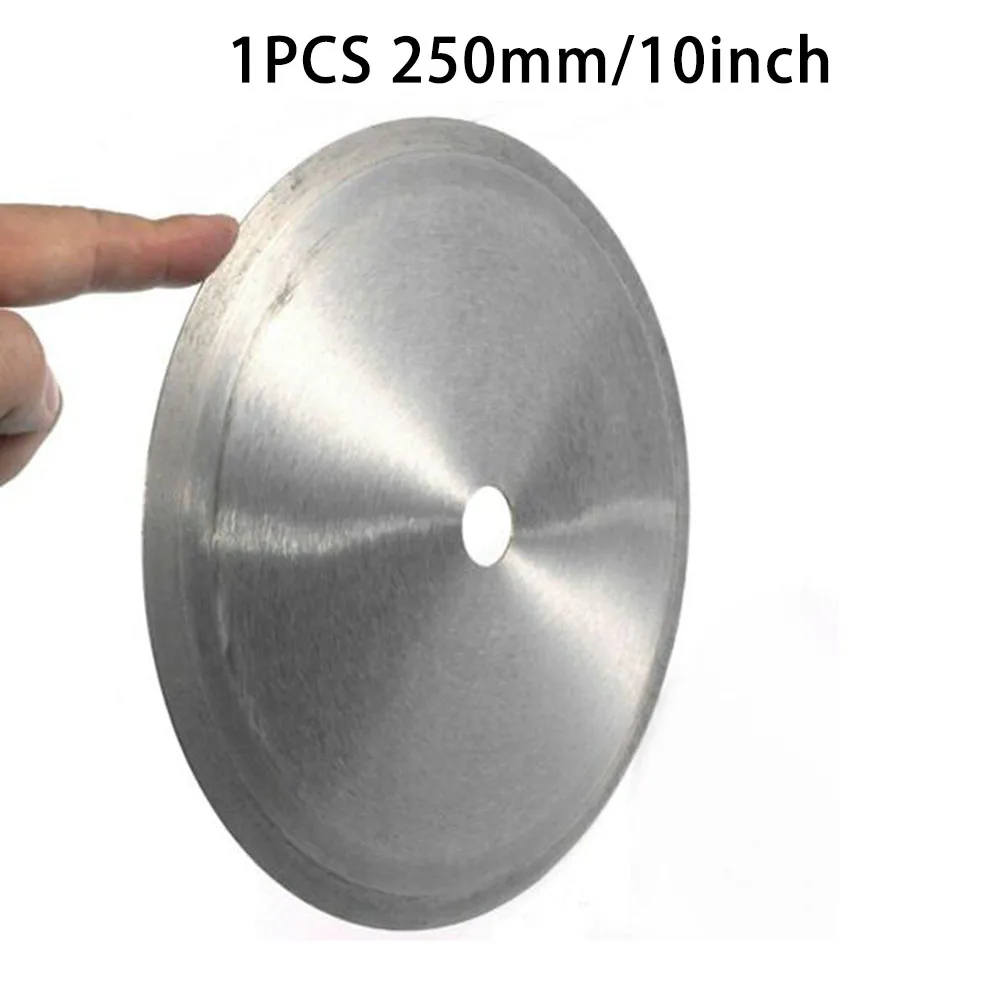 

10" Diamond Cutting Disc 250mm Circular Lapidary Saw Blade Cutting Disc For Stone Glass Metal Cutting Angle Grinder Tool Acc