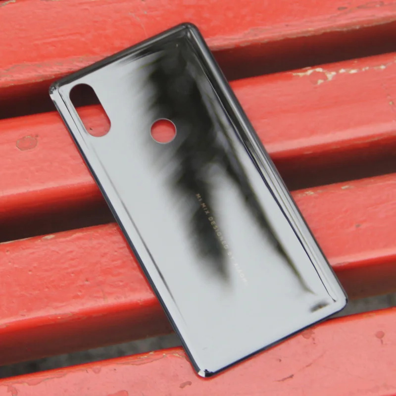 Задняя крышка батарейного отсека XiaoMi оригинальное Защитное стекло для Xiaomi Mix 2S