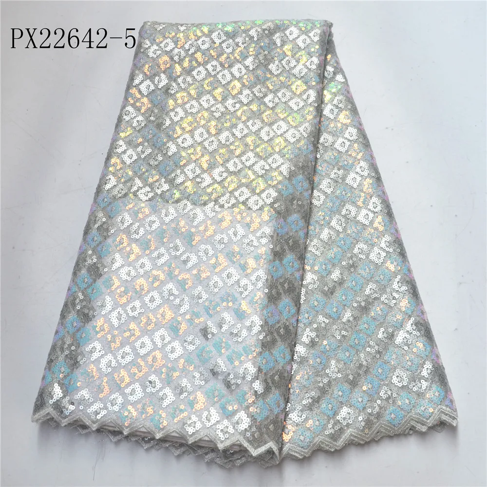 Женская кружевная ткань из органзы с вышивкой и блестками|Ткани для свадебного