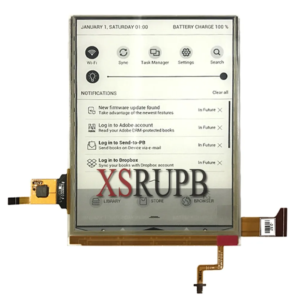 Новый 6-дюймовый сенсорный экран с ЖК-подсветкой для PocketBook touch Lux 4 pocketbook 627