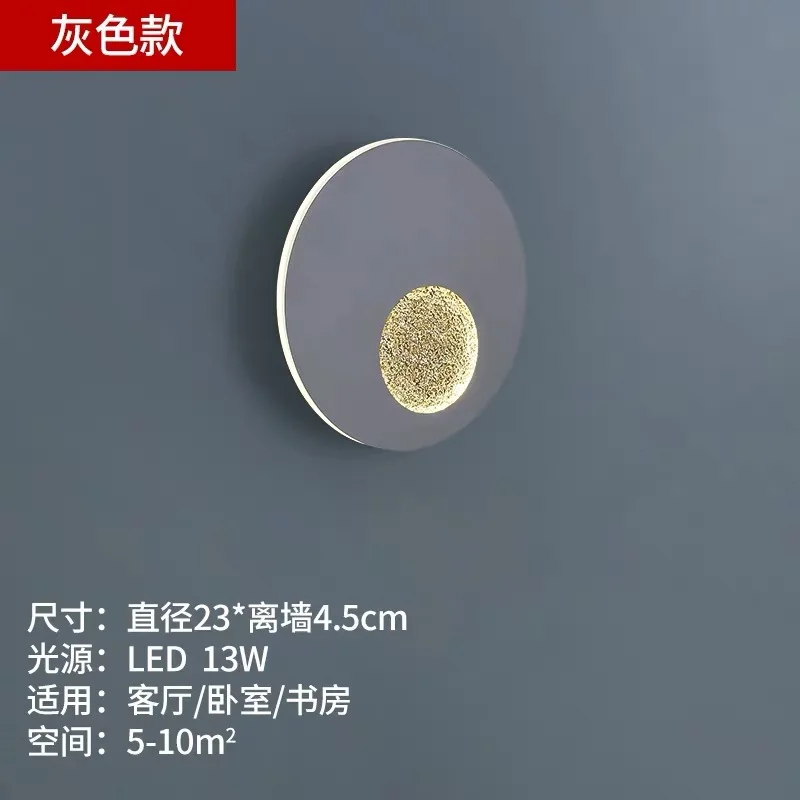 

nordic led wood mirror light industrial decor wall lamp luminaria de parede living room lamp