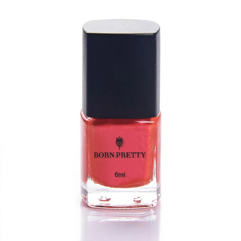 6ml 21 BORN PRETTY, яркие цвета, лак для ногтей, тиснение, черный, сладкий стиль, штамп для ногтей, пластина, лак для печати изображений, маникюрный лак, 15 мл, 6 мл - Цвет: 6ml 21