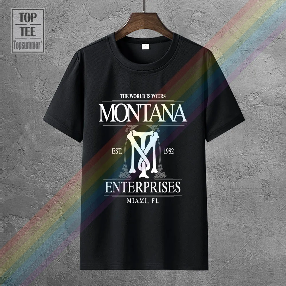 

Men Short Sleeve Tshirt Tony Montana Tshirt Cool Women T-Shirt