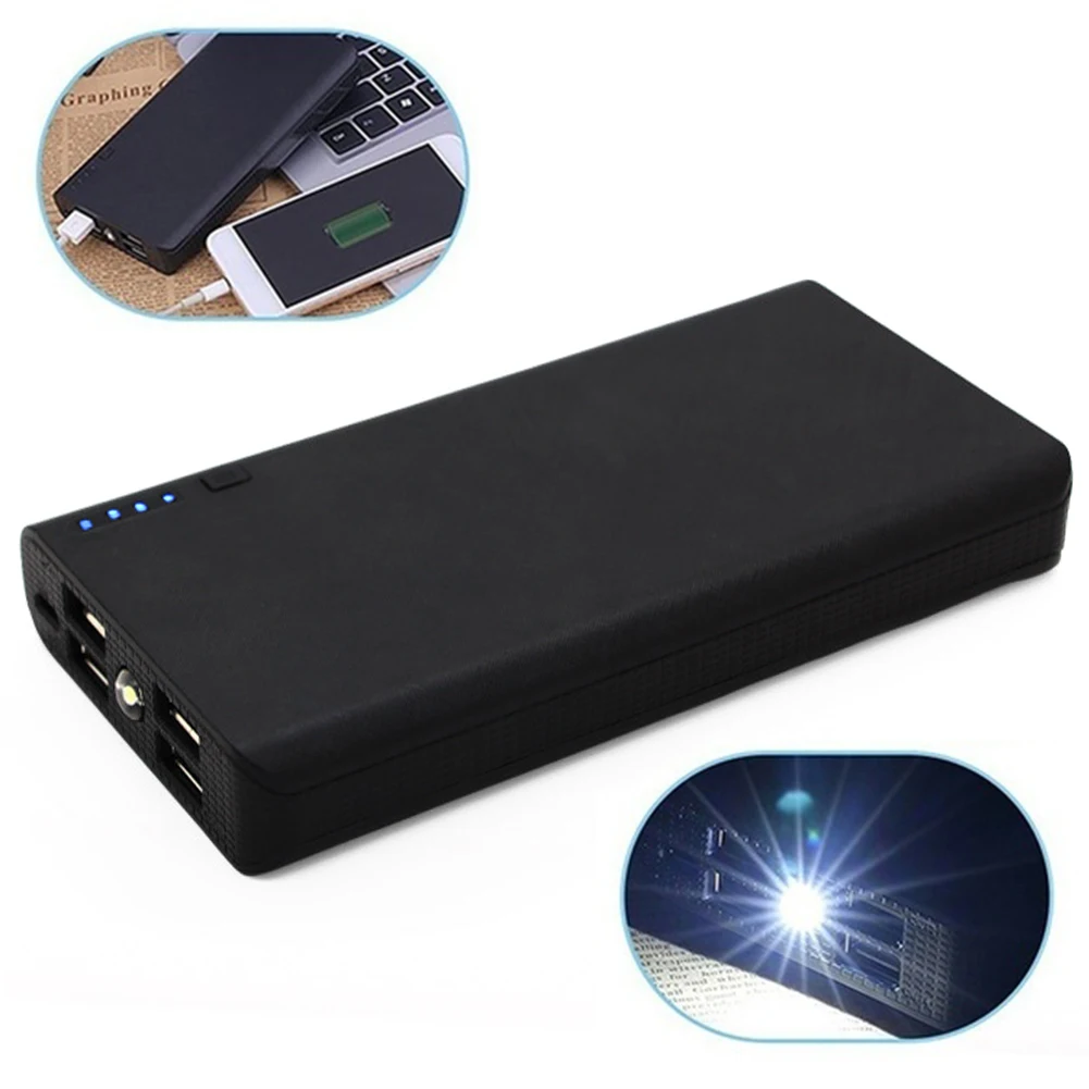 Порты и разъёмы в состоянии внешний аккумулятор на Мощность банк Зарядное устройство чехол виде ракушки