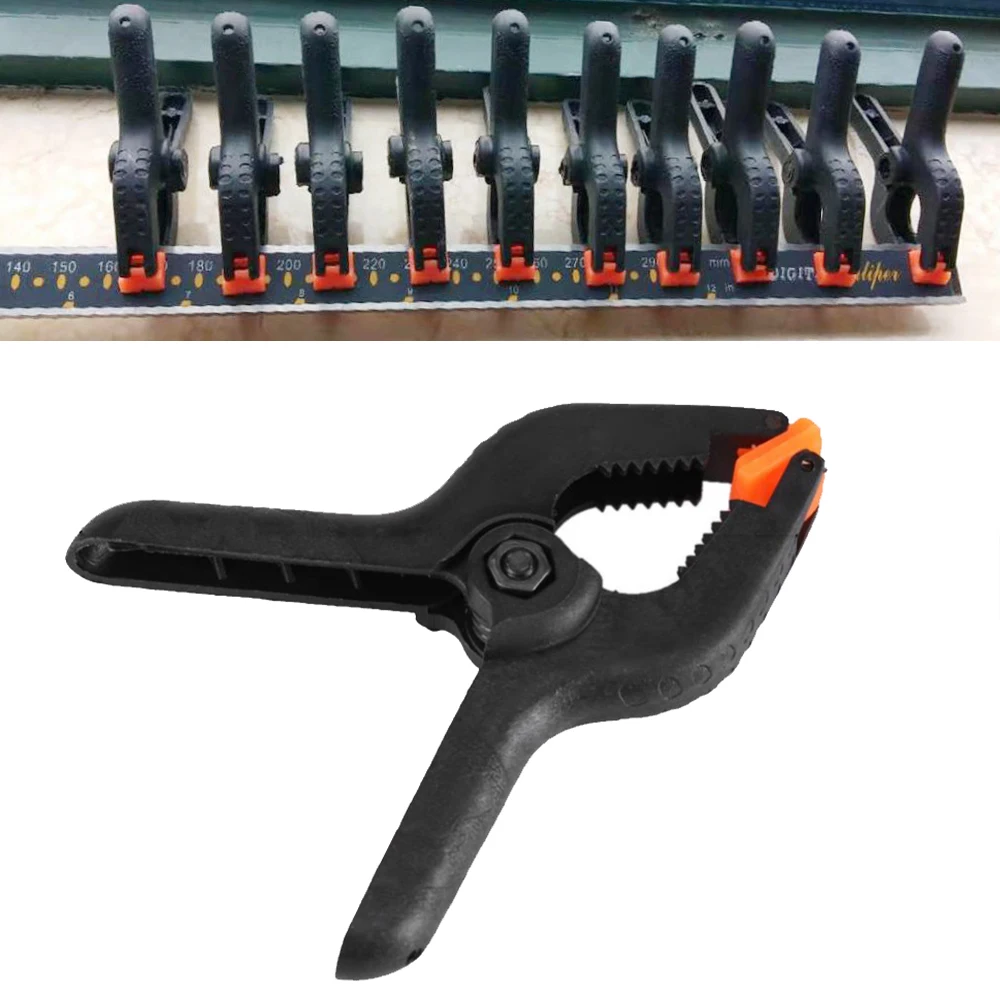 5/10 шт. 2 дюйма Пружинные зажимы DIY Деревообрабатывающие инструменты Пластик