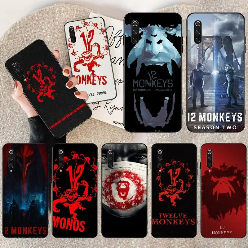 NBDRUICAI Американский ТВ серии 12 обезьян чехол для телефона Redmi Note 8 8A 7 6 6A 5 5A 4 4X 4A Go Pro