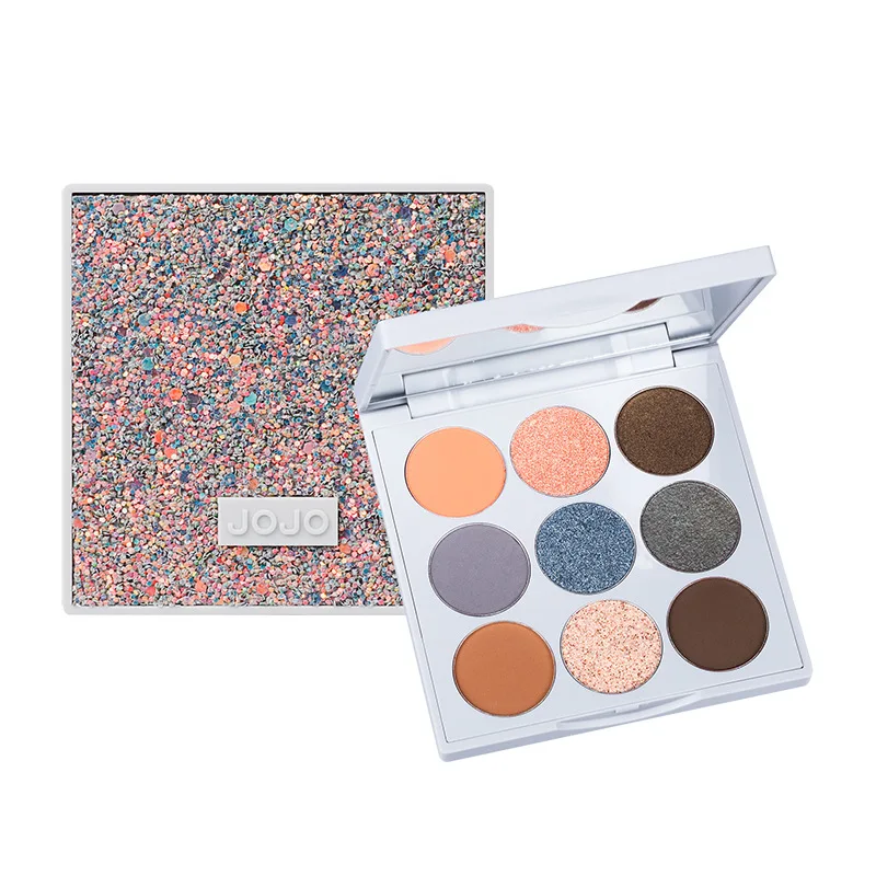 

Starlight Box Series wo xue Star City Nine Color Eye Shadow Pearly Lustre Matte Earth Color Eye Shadow