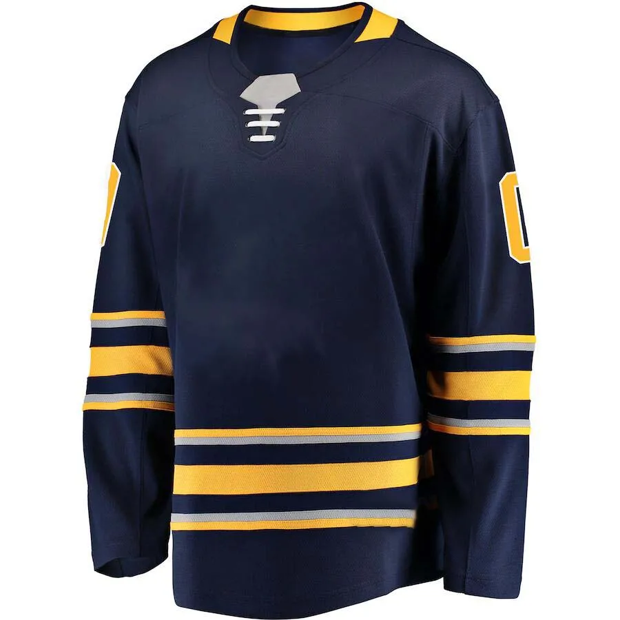 

Men's American Hockey Jersey Sports Fans Wear Buffalo JerseyS Jack Eichel Jeff Skinner Colin Miller Rasmus Dahlin Shirt