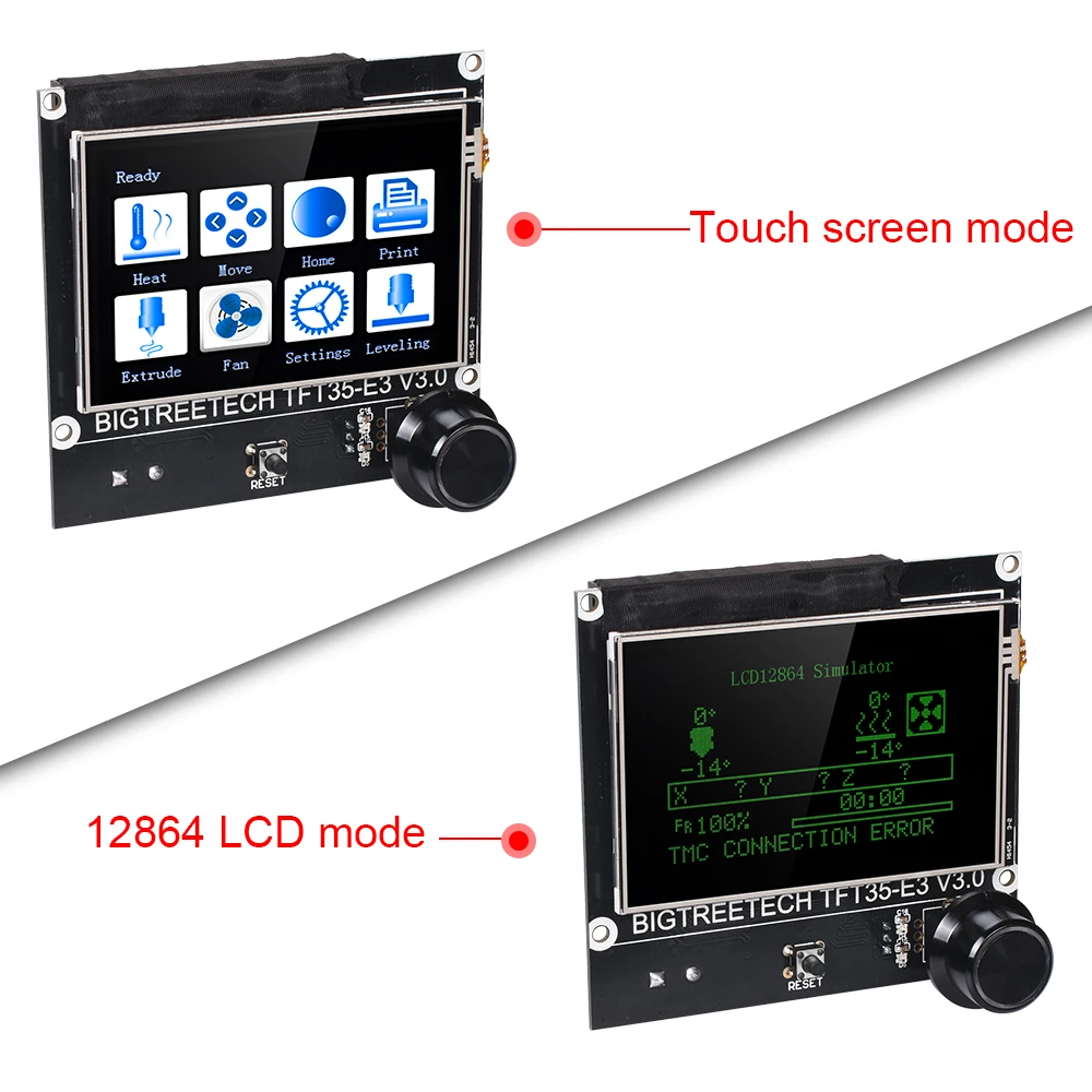 bigtreetech btt skr 2 control board tft35 e3 v3 0 touch screen tmc2209 tmc2208 uart 3d printer parts skr v1 4 cr10 ender3 upgrad free global shipping