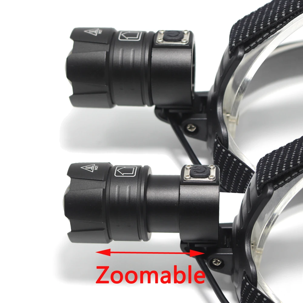 Фото 8000 lumen LED Headlight XHP70.2 Zoomable headlamp USB lamp Waterproof Torch 3-Modes Head use 3*18650 battery Лампы и освещение 8000 lumen LED Headlight XHP70.2 Zoomable headlamp USB lamp Waterproof Torch 3-Modes Head use 3*18650 battery Лампы и освещение