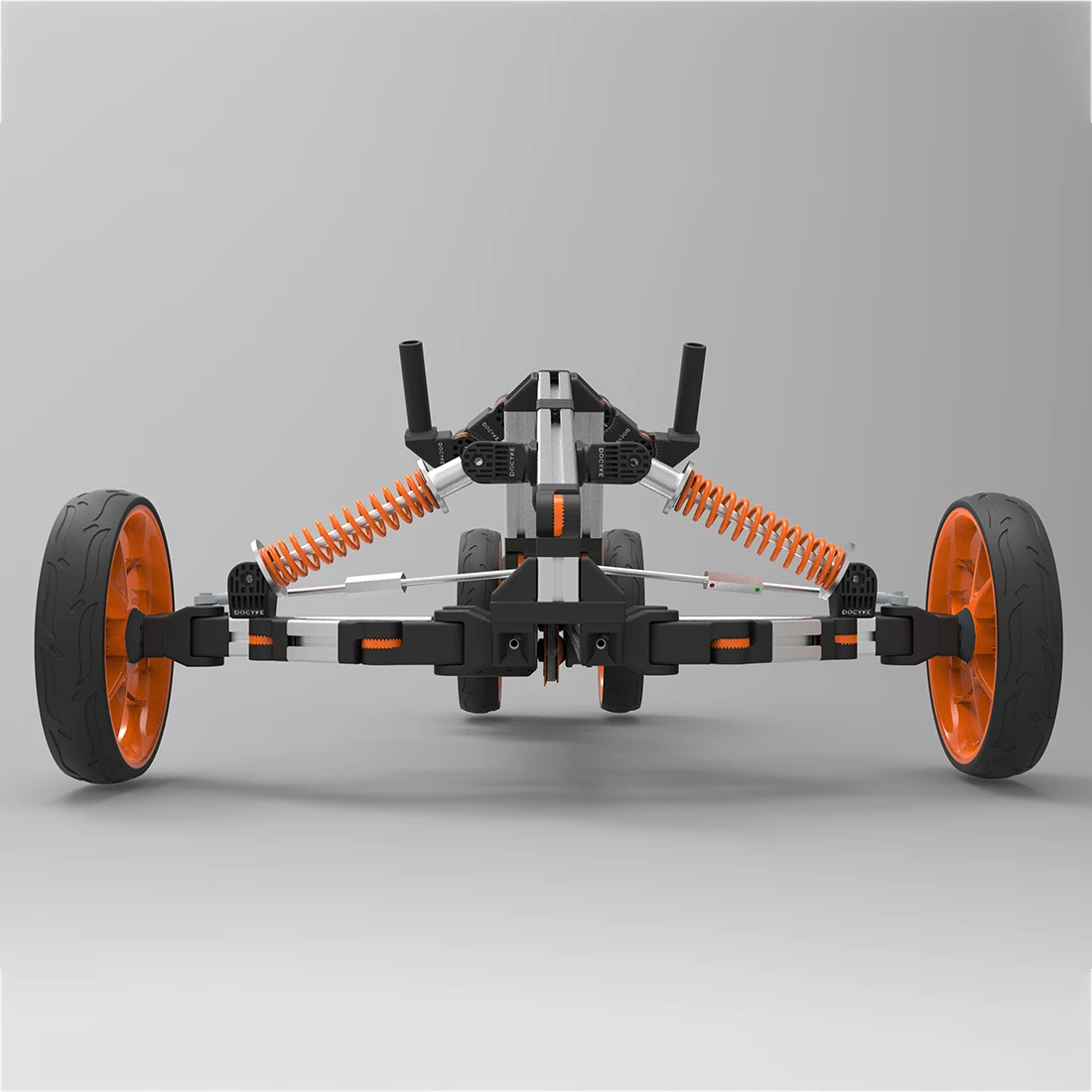Docyke DIY Творческий застройку аттракционы набор контактов для тестирования 10 в 1 Электрический велосипед Go Kart самокат баланса с алюминиевым, которые поддерживают несколько режимов рамка для малыша
