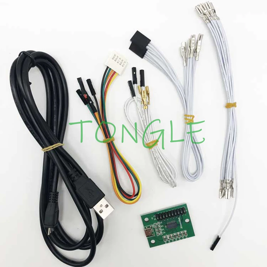

Latest sale DIY Arcade Game Controller Kit XM-08 for PC PS3 Raspberry Pi, Including Zero Delay USB Encoder Board