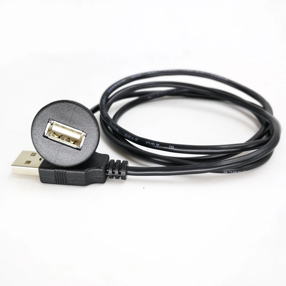 Biurlink 100 см Автомобильная лодка USB удлинительная проводка порт адаптер для Volkswagen