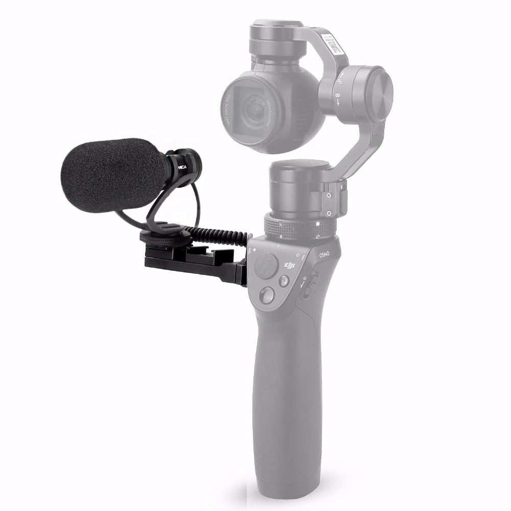 CVM-VM10 II кардиоидный направленный дробовик видео микрофон для DJI OSMO Mobile Plus смартфон GoPro микро камера черное крепление