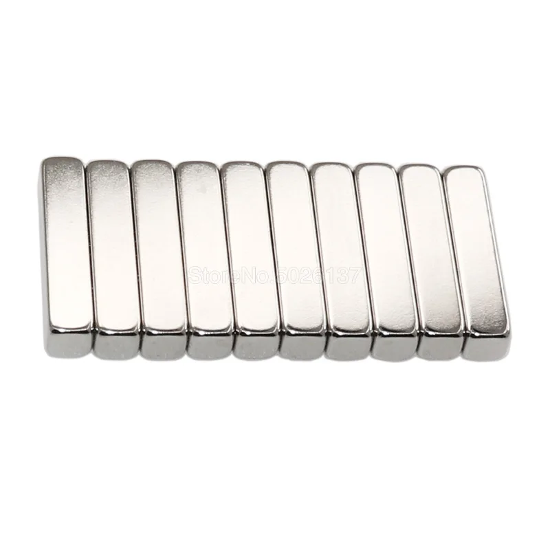 

Neodymium Magnet Bar Samll Rectangle Magnets Super Strong Powerful Permanent Rare Earth Imanes Magnetic Strip N35 Ndfeb Block