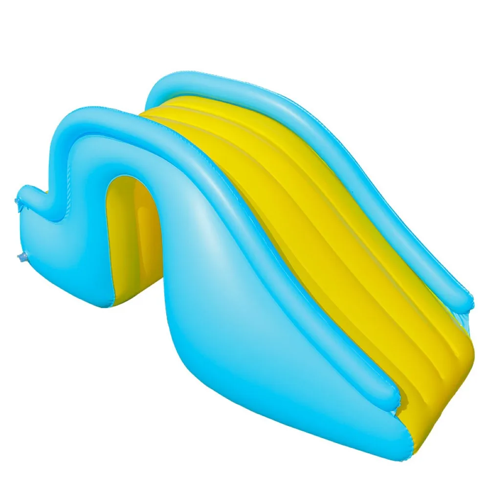 

Inflatable Waterslide Wider Steps Swimming Pool Slide Castle Waterslides Summer Water Pool Kids Play Toys