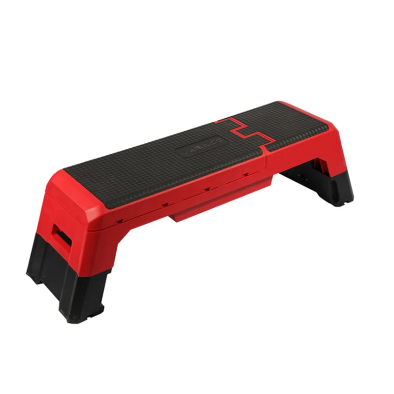 Аэробика Шаговая платформа Фитнес Степпер и педаль Регулируемая скамья для гантелей Многофункциональный домашний тренажер Высота 21 и 35 см.