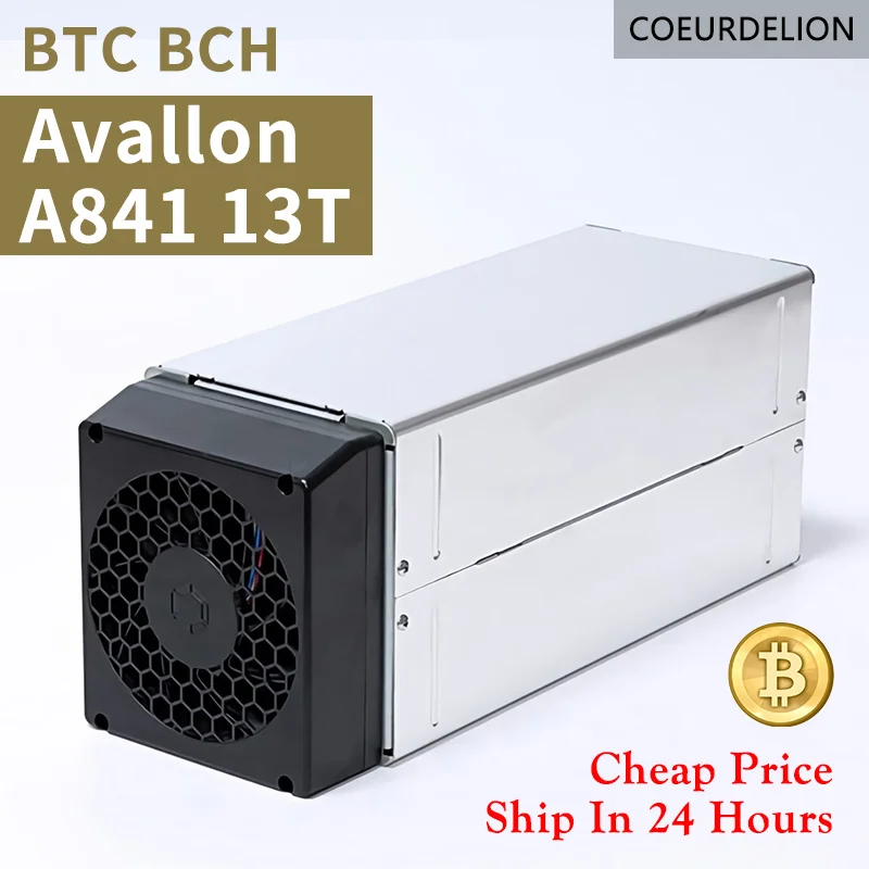 Б/у ASIC BTC BCH AvalonMiner A851 50% Новый Майнер биткоинов 14.5Th горно SHA 256 алгоритм 14. 5 й/для Spower