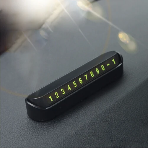 Автомобильная карточка с телефоном для временной парковки номер карты пластина