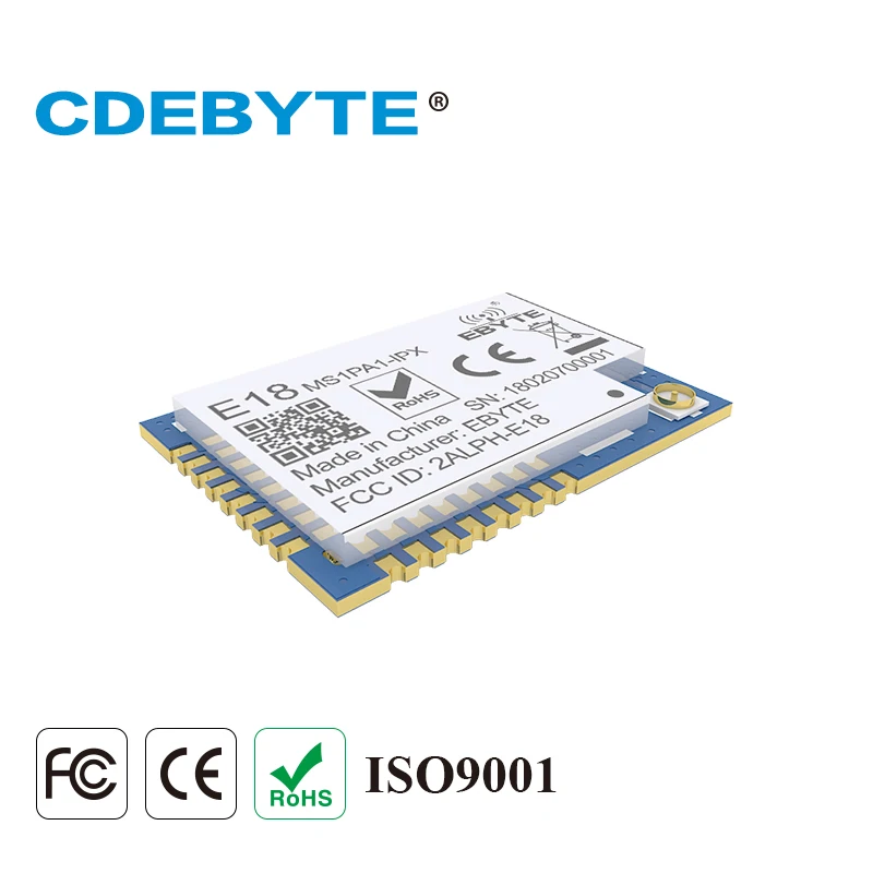 Ebyte E18 MS1PA1 IPX CC2530 2 4 ГГц ZigBee модуль UART IO PA CC2592 IPEX 20 дБм 100 мВт сетчатый передатчик и