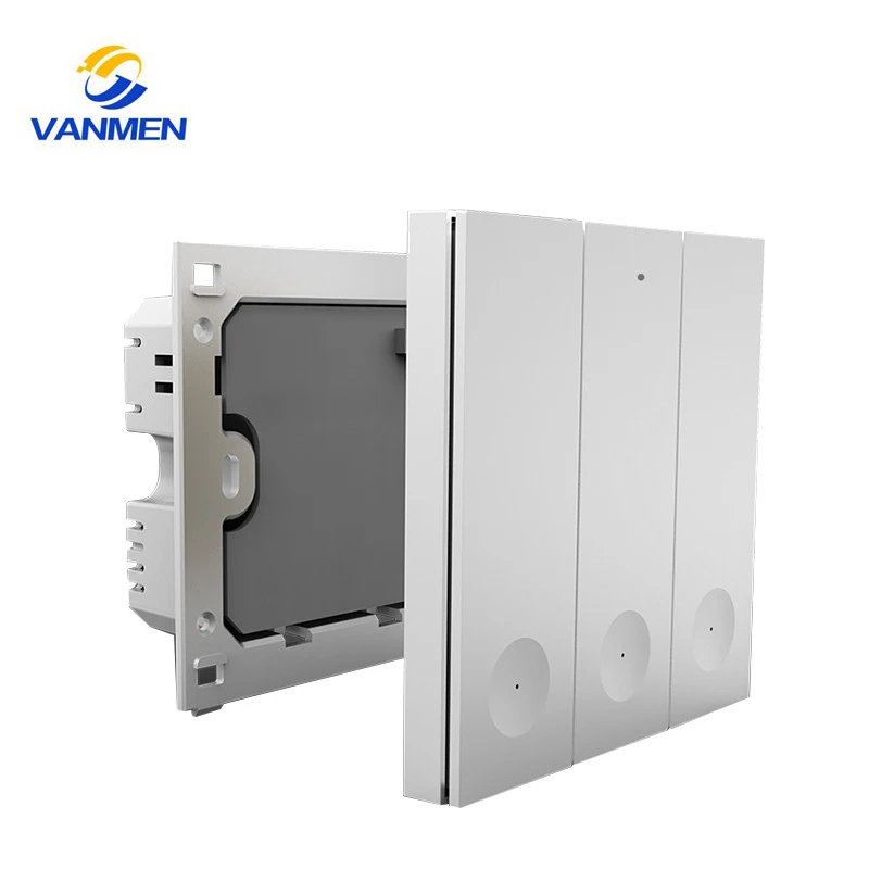 Граффити ZigBee Интеллектуальный переключатель нулевой огонь стена 86 сцена связь