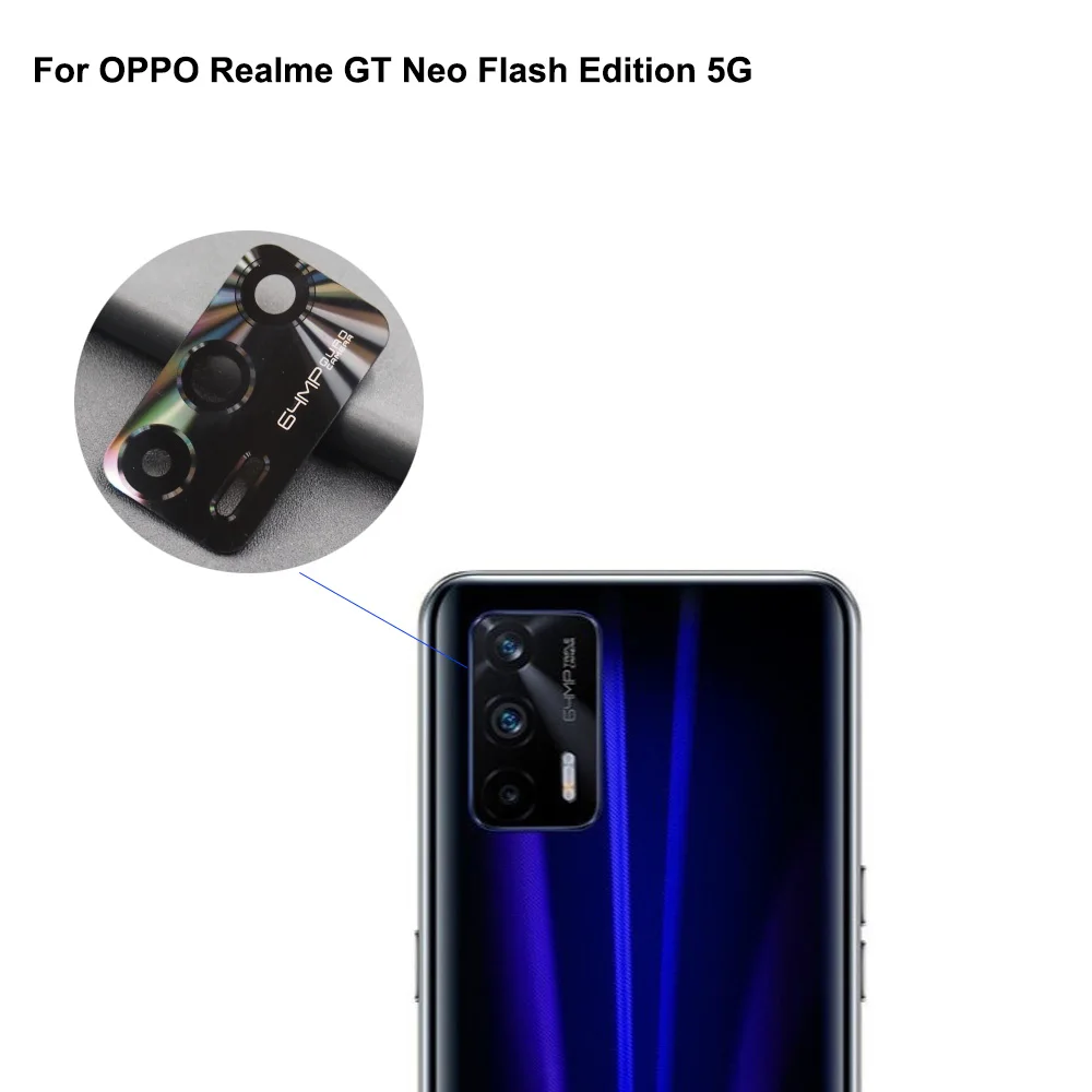 

2 шт., запасные части для заднего фотоаппарата OPPO Realme GT Neo Flash Edition