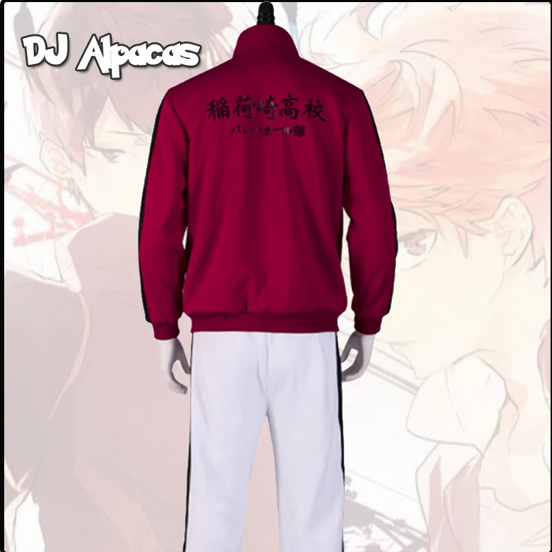 

Костюм для косплея, спортивная одежда, сезон 4, Inarizaki Haikyuu, командная куртка, штаны, высокая форма Koko, № 7, Miya Atsumu, № 11 Осаму, Мия, волейбол