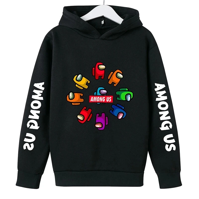 

2021 New Children Clothing Hoodie For Kids ,Girls and Boys Tops Impostor Graphic Costume Kids Sweatshirt Sudadera Hombre 4-14Y