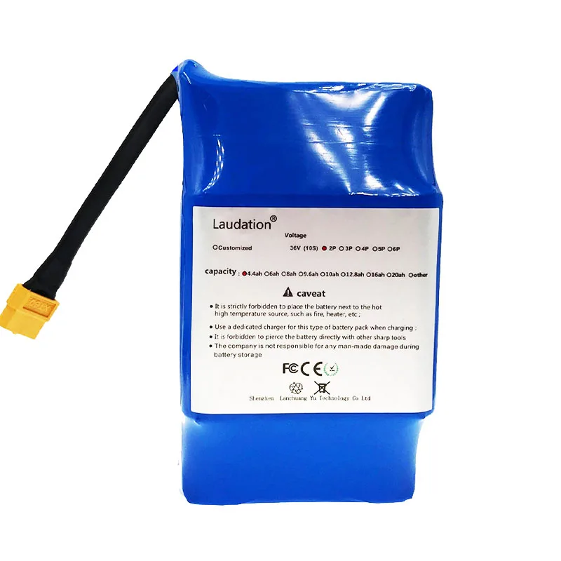 Laudation 18650 36v4.4Ah литий Батарея 36v 4400 мА/ч упаковку скутер сбалансированный