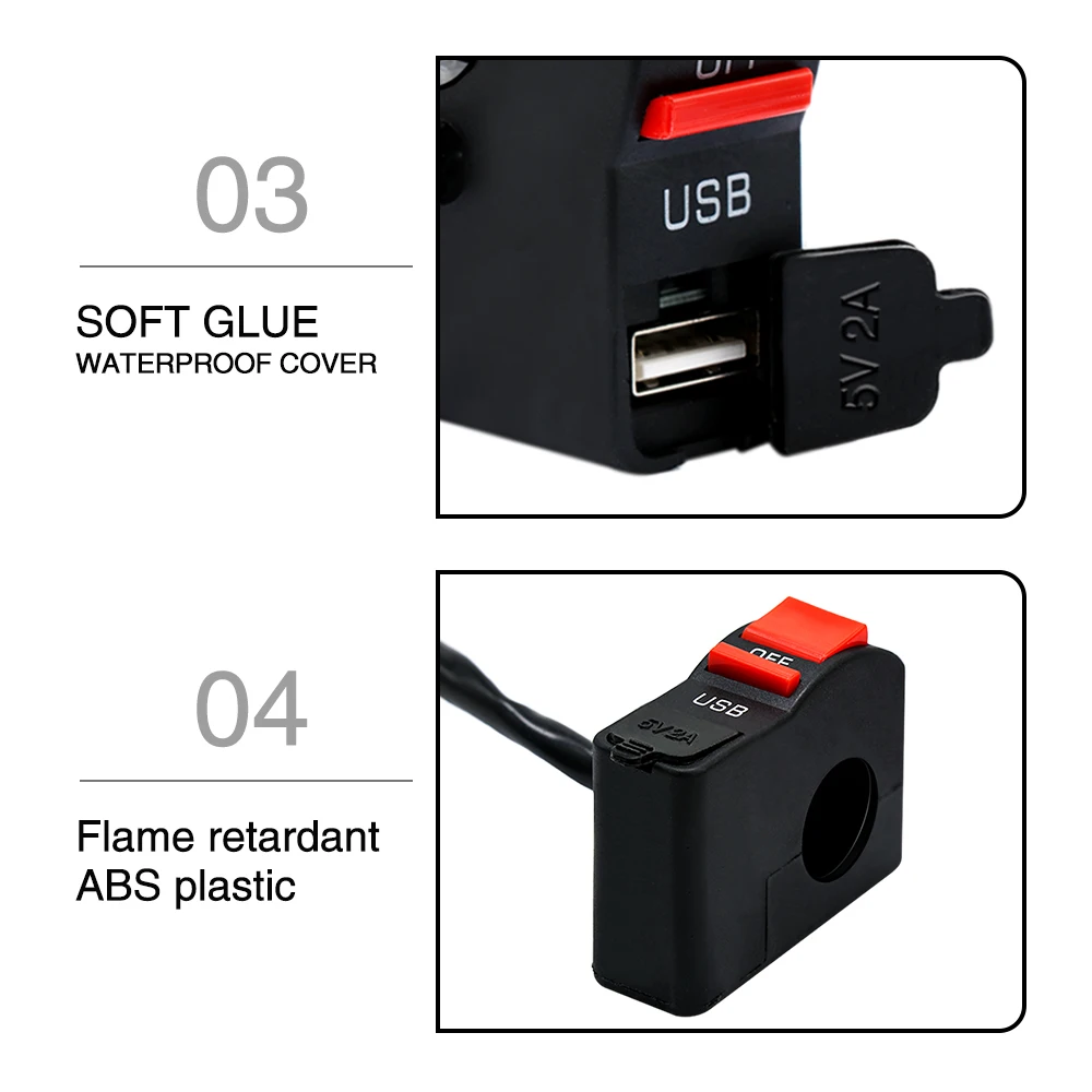 Универсальные мотоциклетные переключатели ZS выключатель на руль мотоцикла