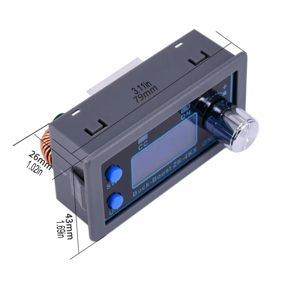 ZK-4KX CNC DC понижающий повышающий преобразователь CV 0 5-30 в 4A модуль питания