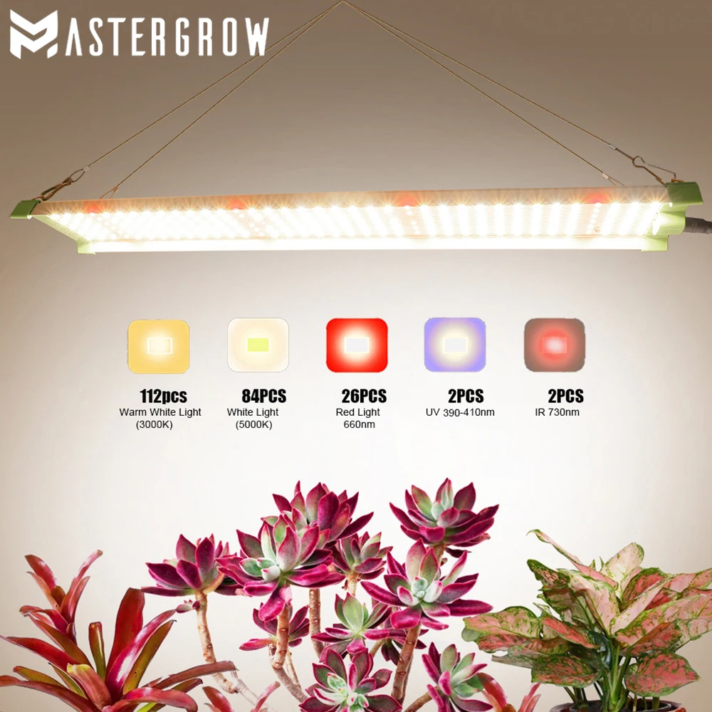 Full spectrum Samsung LM281B 5000K/3000K IR/IV Chip LED Plant Grow Light For Seedling, Veg and Blooming Increase