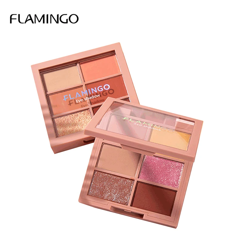 Фламинго дымчатый блеск Тени для век Палитра Профессиональная Косметика Макияж 6