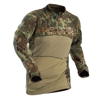 outdoor men tactical shirts military hunting army long sleeve t shirt shooting camo hiking camouflage army combat shirt clothing