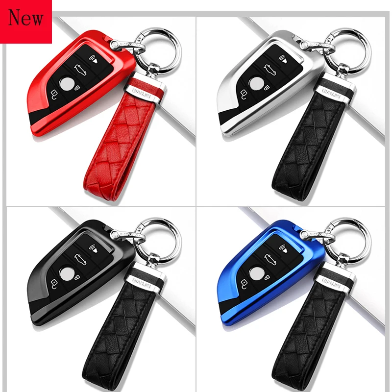 

Aluminium Alloy Car Key Case Cover Key Chain Key Bag Shell Protector for BMW 5 Series 530li 525 New X1 X2 X3 X4 X5 X6 X7 730