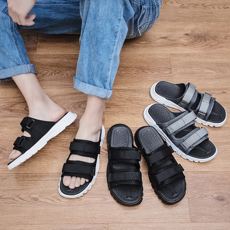 

Roman Sandals Men Sandals Men Beach Men's Roman Slide Sandal Korean For Summer Outdoor Women Man Shoes Gladiator Trekking