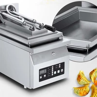 Commercial electric 110V 220V automatic single gyoza grill machine dumpling cooker grill with auto water spary for sale
