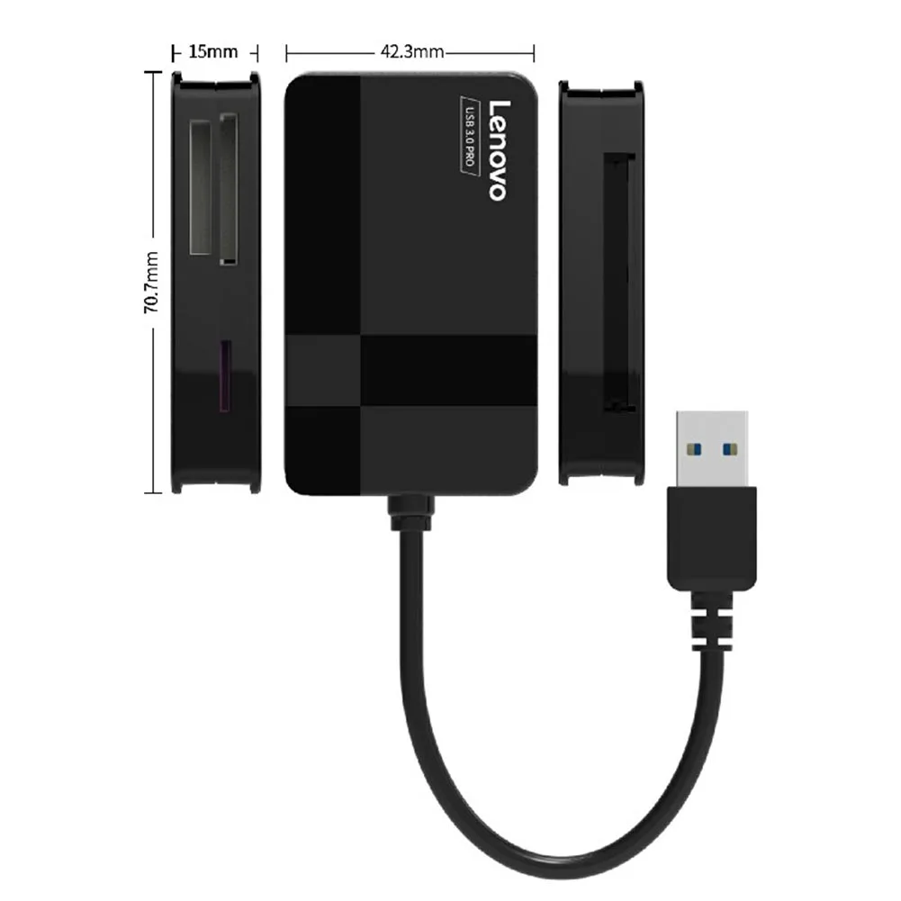 Lenovo D302/D303 USB 3, 0 SD Card Reader 5 / 4  1 TF/CF/MS        sd-  USB  2