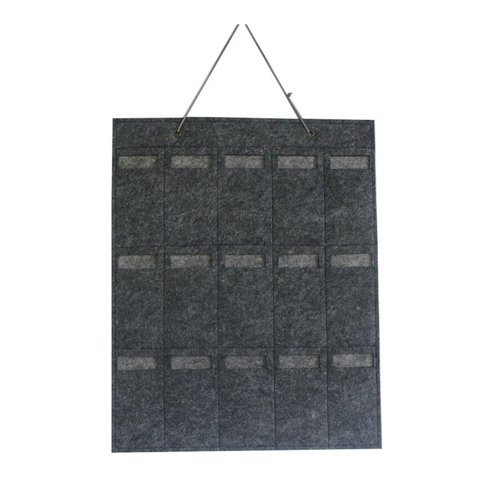 1x органайзер для хранения солнцезащитных очков фетровая настенная вешалка