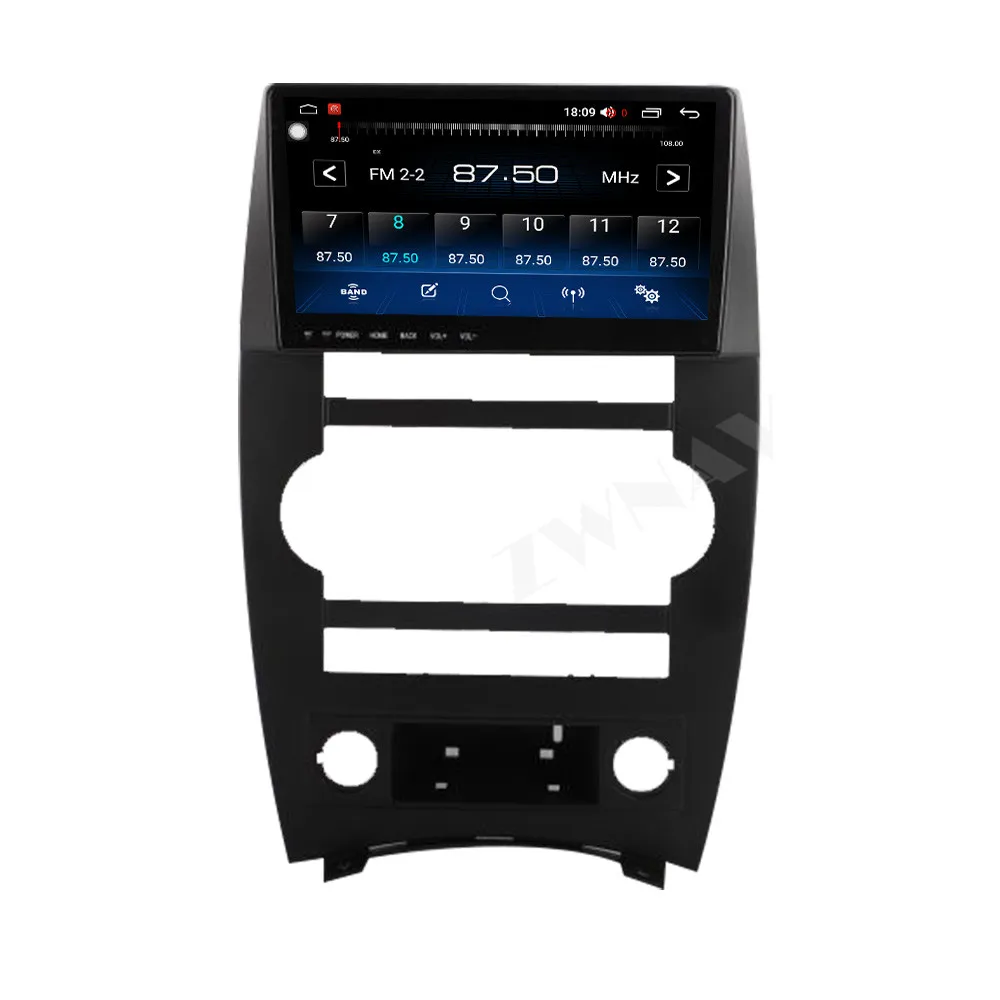 DSP Carplay Android 10 экран мультимедийный плеер для Jeep Commander 2007-2019 GPS навигация Авто Аудио
