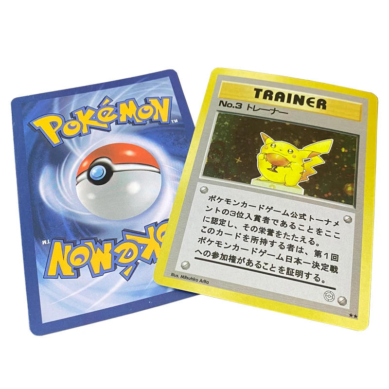 

Покемон 1 шт. флэш-карты 1996 лет японская карточка Charizard blastise Venus Pikachu Коллекционная ядовитая детская игрушка покемон